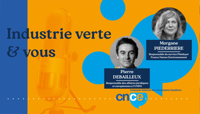 Podcasts CNCE "L'industrie verte et vous" : deuxième épisode !